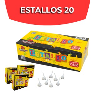 ESTALLO 20 25cja x 20u